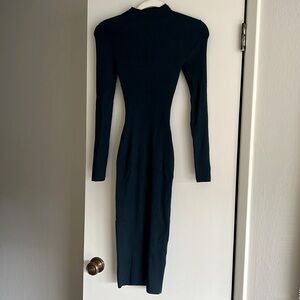 Aritzia Babaton Knit Midi Dress